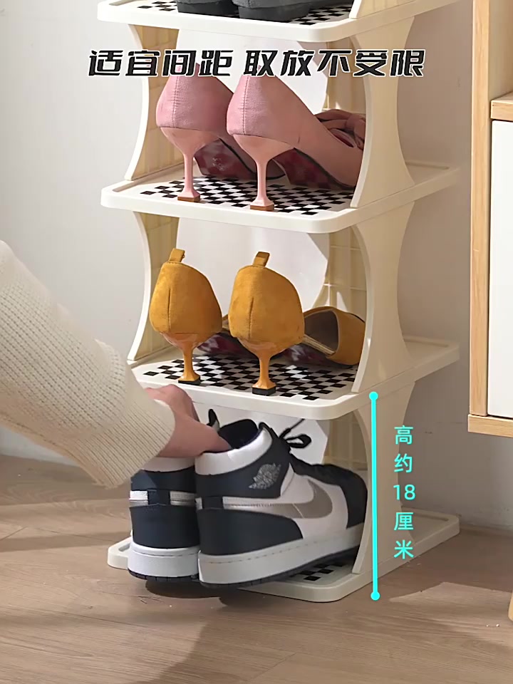 oy-ชั้นวางรองเท้า-ที่เก็บรองเท้า-จัดระเบียบห้องใหม่-มีให้เลือกหลากหลายชั้น-ซ้อนได้หลายชั้น-ประหยัดพื้นที่
