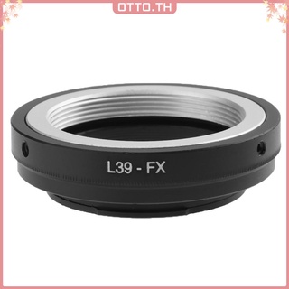 ภาพหน้าปกสินค้า【OT】Manual Focus Camera Lens Adaper L39-FX for LEICA M39 Screw Lens to for Fujifilm X-Pro1 ที่เกี่ยวข้อง