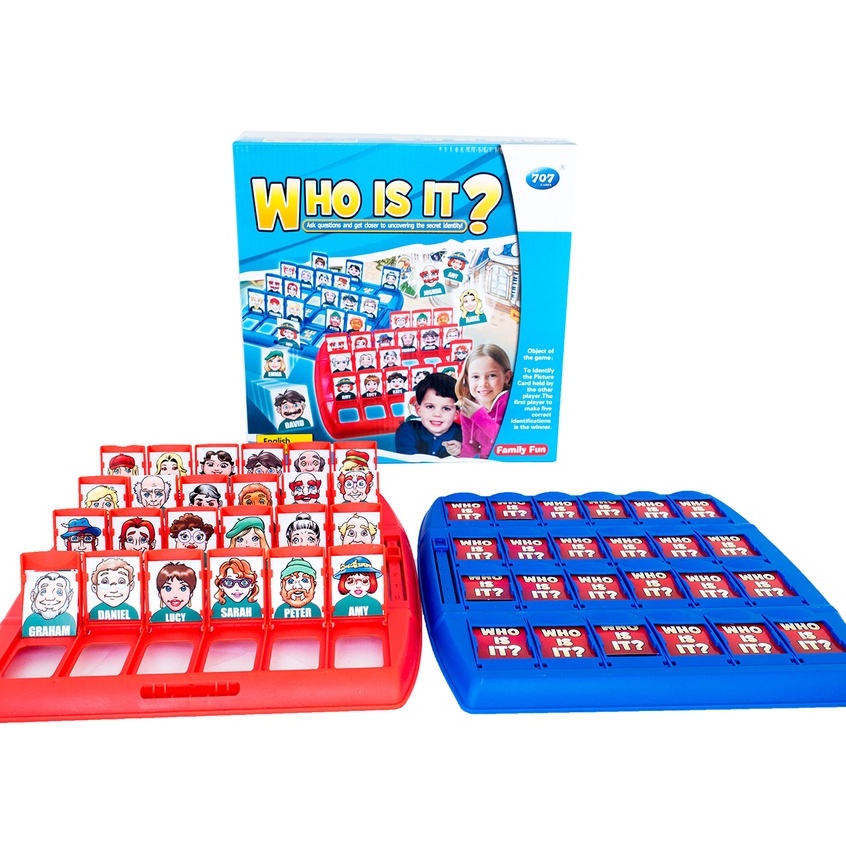 Who is it Board Game - บอร์ดเกม Guess Who - เดาซิ ว่าใคร? - ทายสิ ฉัน ...