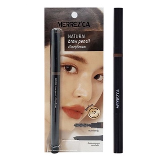 ภาพขนาดย่อของภาพหน้าปกสินค้าMerrezca Perfect Brow Pencil เมอร์เรซกา เพอร์เฟค โบรว์ ดินสอเขียนคิ้ว (หัวตัดมีแพ็ค) จากร้าน firstbeauty1 บน Shopee