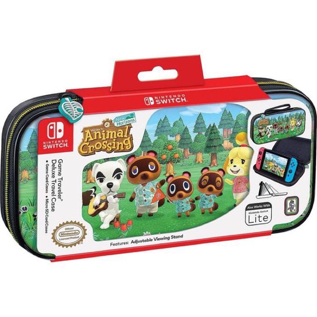 Nintendo Switch Game Traveller Deluxe Carry Case (Animal Crossing New