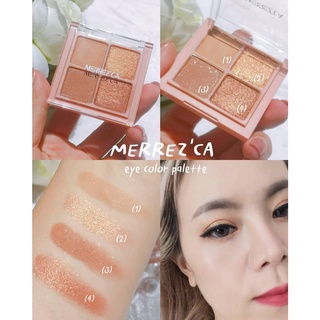 ภาพขนาดย่อของภาพหน้าปกสินค้าMerrezca Eye Color Palette อายแชโดว์ 4 เฉดสีในตลับเดียว พกใส่กระเป๋าไว้เติมระหว่างวันได้เลย จากร้าน elcosmetics3 บน Shopee ภาพที่ 2