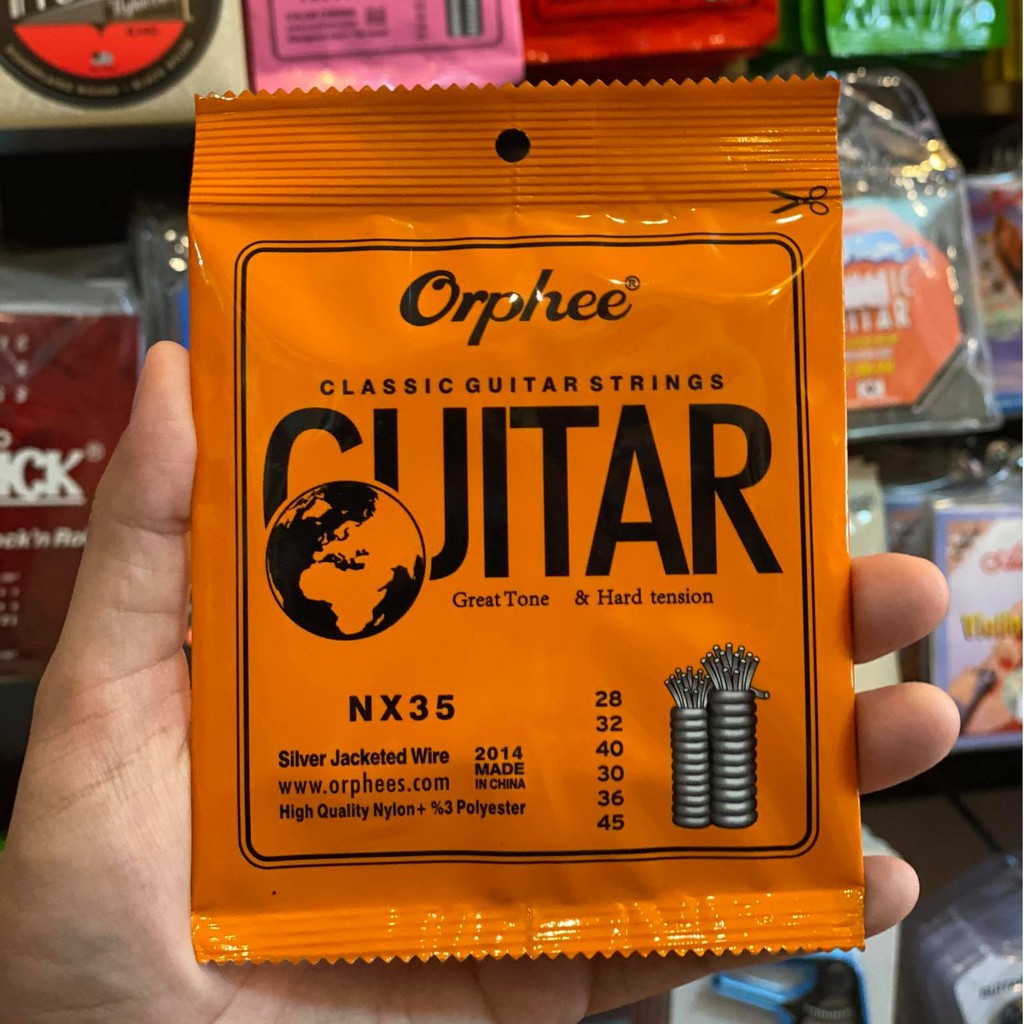 รุ่นขายดี-สายคลาสสิค-orphee-nx-35-ครบชุด-6-เส้น-สายกีต้าร์-สายคลาสสิค-classic-guitar-strings-สายกีต้าร์คลาสสิค