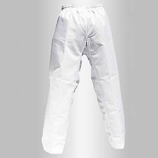 A1# กางเกงสีขาวเทควันโด คาราเต้ ยูโด MOOTO Taekwondo Karate Jiujitsu Martial Arts Training Pants