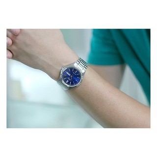 Casio คริสตัลแซฟไฟร์ สายสแตนเลส รุ่น MTS 100D MTS 100L MTS 110D MTS 110L ของแท้ประกันศูนย์ cmg1 ปี img 3