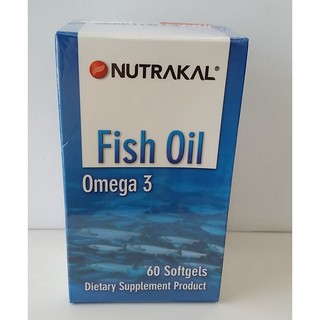 Fish Oil Omega3 60 Softgels