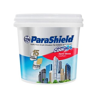 สีน้ำทาภายนอก Parashield Coolmax BASE A กึ่งเงา 1 แกลลอน สีน้ำอะคริลิกเกรดอัลตร้าพรีเมียม กันร้อน สะท้อนพลังงานแสงอาทิตย