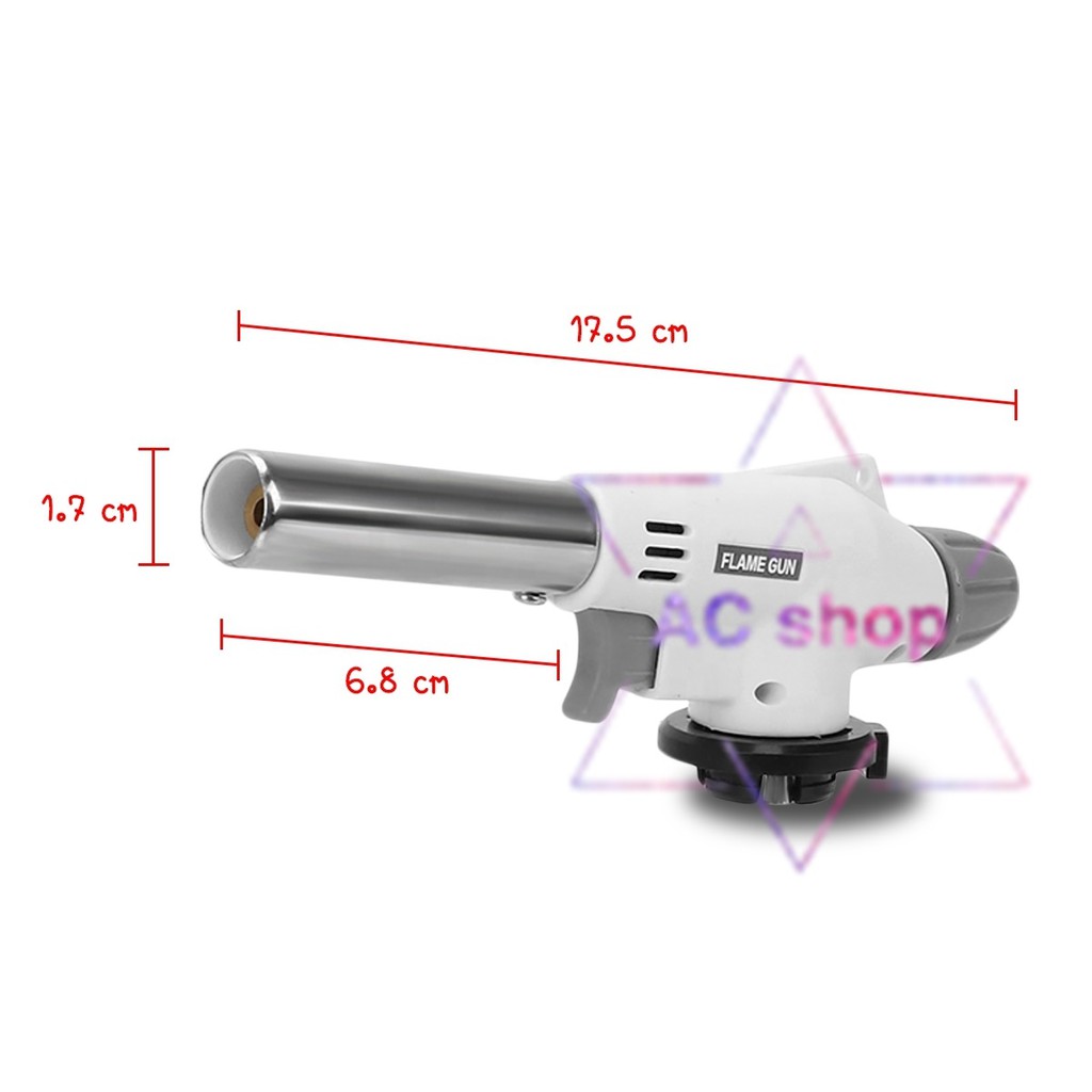 flame-gun-ปืนพ่นไฟ-ปืนพ่นไฟทำอาหาร-หัวเป่าแก๊ส-อุปกรณ์ประกอบอาหารในครัว