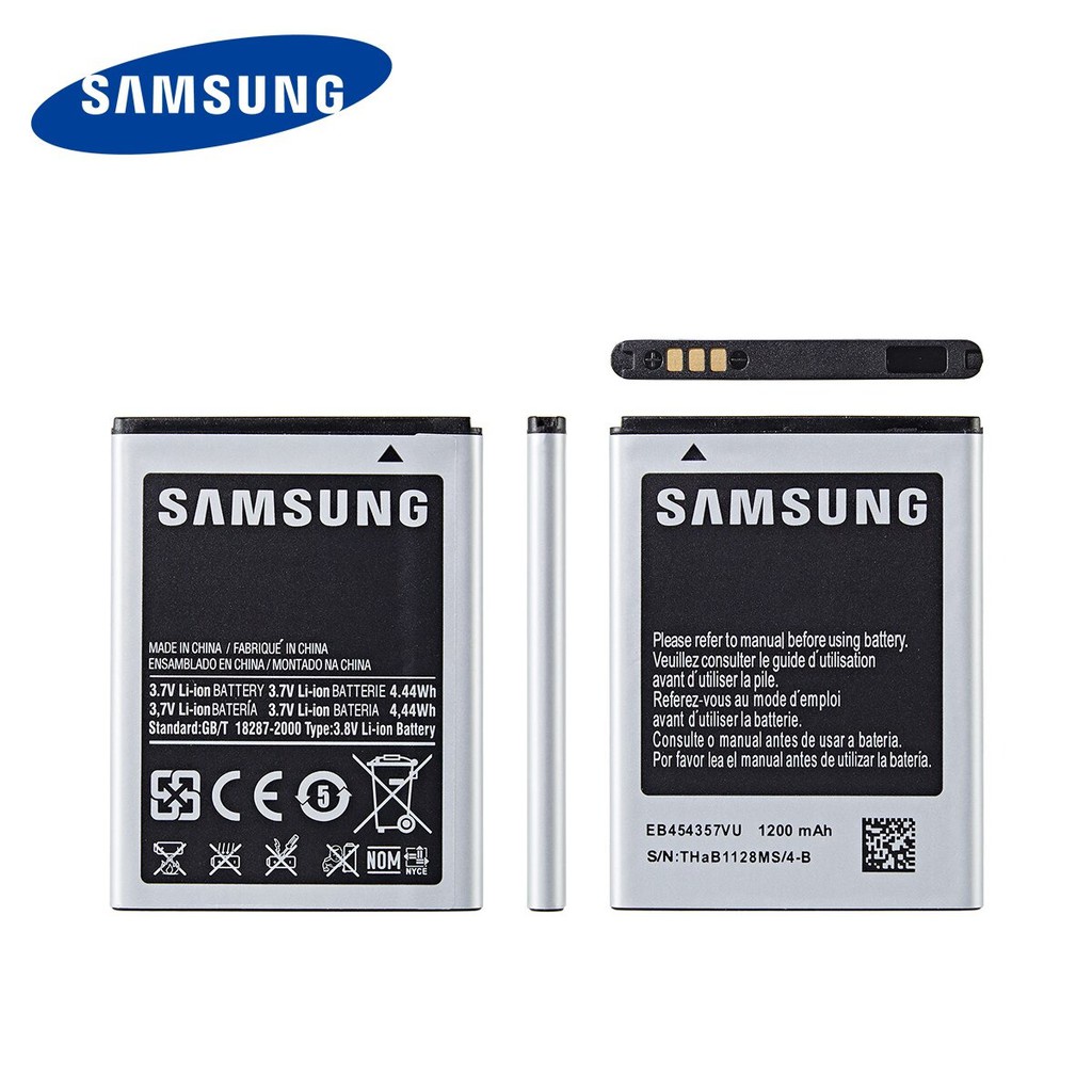 samsung-original-eb454357vu-แบตเตอรี่1200mah-สำหรับ-samsung-galaxy-y-s5360-y-pro-b5510-wave-s5380-s5368กระเป๋า-s5300-cha