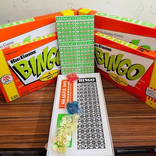 สินค้า เกมบิงโก​ Bingo ​ สินค้าอยู่ไทย​พร้อมส่งมี3ขนาดให้เลือก  🔴🔵🔴 บิงโก เล็ก/ใหญ่/จัมโบ้ 🔴🔵🔴 เกมเศรษฐี