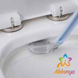 Ahlanya แปรงขัดห้องน้ำ ทรงไม้กอล์ฟ สามารถขัดได้ทุกซอก  Golf toilet brush