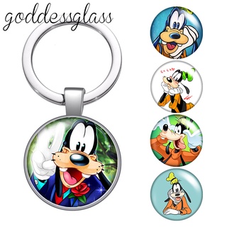 พวงกุญแจรถยนต์ รูป Disney Mickey Friends Goofy Dog