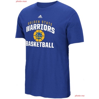 photo man Golden State Warriorsเสื้อยืด Adidas Golden State Warriors Blue Team Arch Emblem T-Shirt เสื้อคู่รัก couplel1m