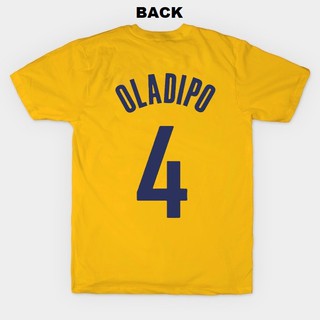 เอ็นบีเออินเดียนา Pacers วิคเตอร์ Oladipo เสื้อยืดที่มีคุณภาพสูงผ้าฝ้ายแขนสั้นเสื้อผ้าเครื่องแต xYh