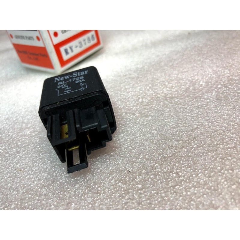 รีเลย์ไฟหน้า-3ขา-24v-สำหรับ-mitsubishi-fuso-รีเลย์-relay-ไฟหน้า-ฟูโซ่