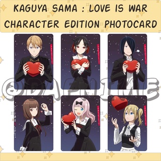 Kaguya SAMA LOVE IS WAR CHARACTER EDITION อะนิเมะโฟโต้การ์ด