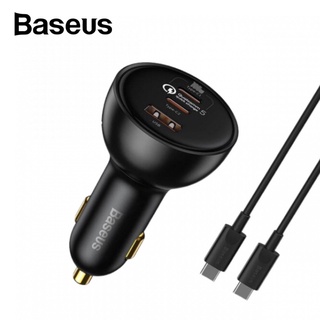 ฺฺBaseus 160W Car Charger QC 5.0 Fast Charging ที่ชาร์จแบตในรถยนต์ ที่ชาร์จแบต หัวชาร์จไว