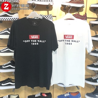 ผ้าฝ้าย 100%Vans Vans เสื้อยืดลําลอง ผ้าฝ้าย แขนสั้น ระบายอากาศ สําหรับผู้ชาย ผู้หญิง เหมาะกับการเล่นกีฬา VN0A3DGRBLK 19