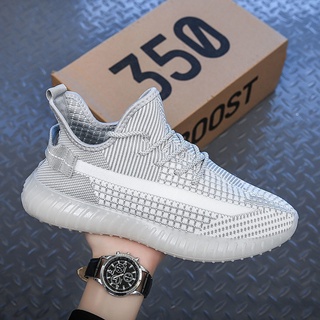 YEEZY 350 รองเท้าผ้าใบแฟชั่น-สไตล์ผู้ชายและผู้หญิง（35-44 หลา)