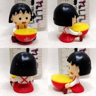 (แท้/มือ2) Chibi Maruko จิบิ มารุโกะ Sukumizu Pettan - Muscat Biore (Clayz, Pokopy) FIGURE โมเดลการตูน