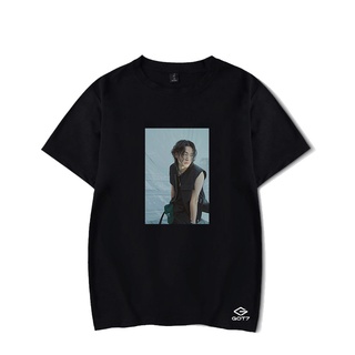 ายก๊อตเซเว่นGOT7 t-shirt devil animation เสื้อเชิ้ตผู้หญิง Unisex black white สีคลาสสิค &lt;2022&gt;