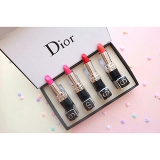 เซทลิป Dior 1 กล่อง 5แท่ง แบบกล่องสุดหรู