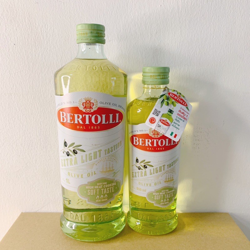 น้ำมันมะกอกที่ดีที่สุดในโลก-bertolli-มีทั้งหมด-3-สูตร-extra-virgin-extra-light-classico-ขนาด-500-ml