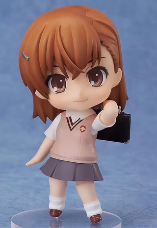 ฟิกเกอร์ Toaru Kagaku No Railgun S : Mikoto Misaka Nendoroid ของเล่นสําหรับเด็ก