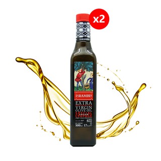 [ซื้อ2ถูกกว่า] La Rambla Extra Virgin Olive Oil (500 ml x2) น้ำมันมะกอก แบบเอ็กซ์ตร้าเวอร์จิ้น