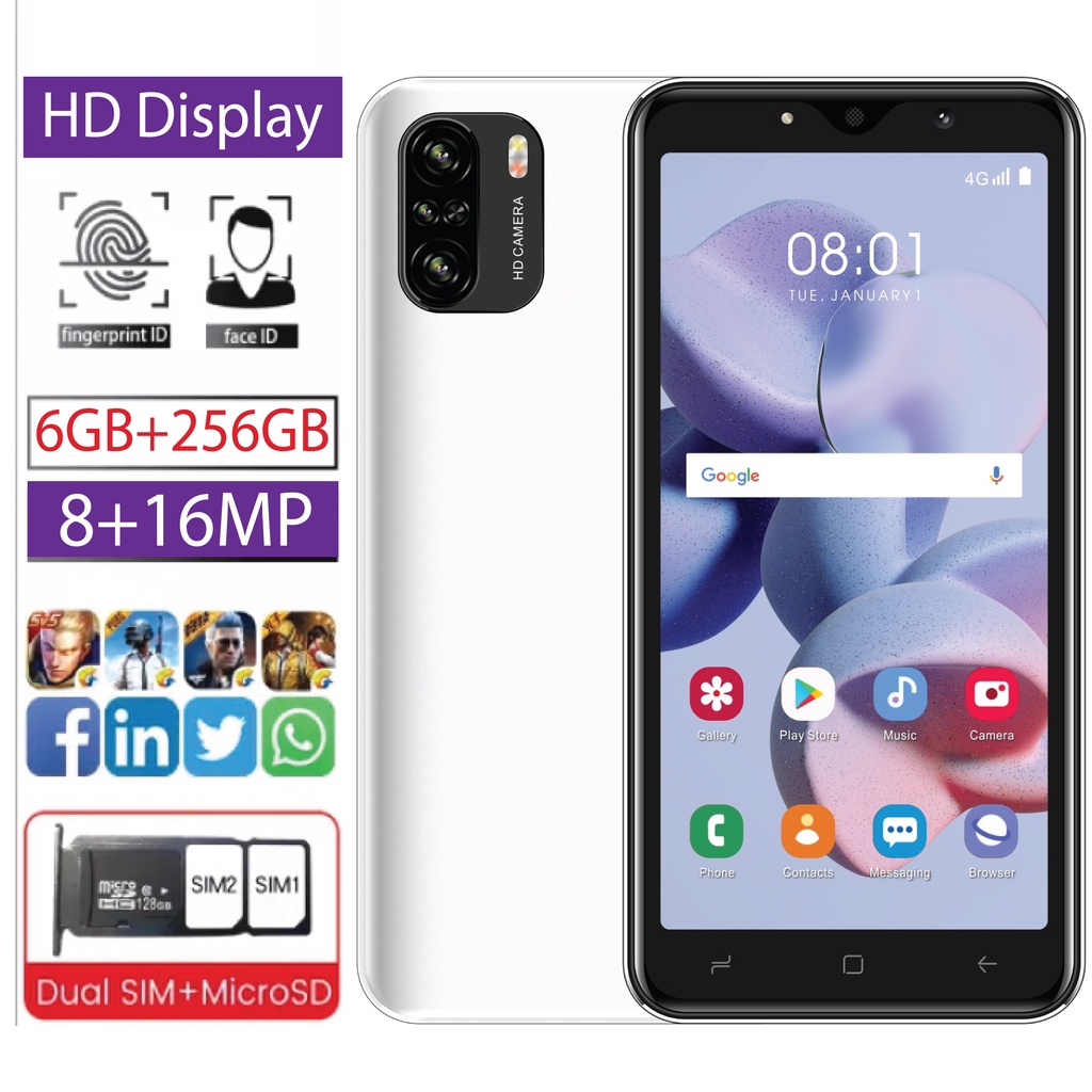 ภาพหน้าปกสินค้าMi 11 Lite 5G smart phone (6+256GB)/Mi Lite หน้าจอ 6.3" สมาร์ทโฟนราคาถูก
