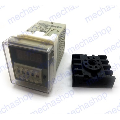 เครื่องนับจำนวนดิจิตอล-ตัวนับจำนวน-อุปกรณ์นับจำนวน-220v-12v-24v-dh48j-digital-display-counter-counting-relay-4-bit