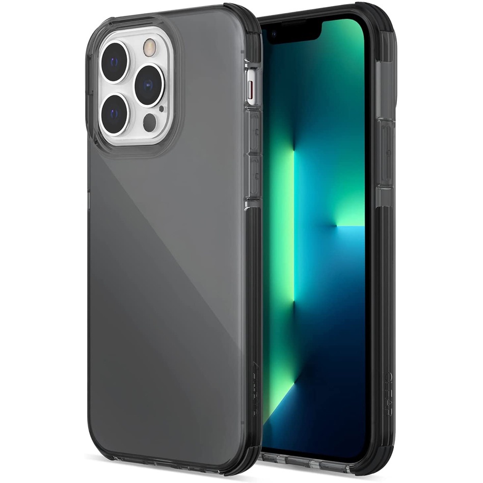 X-Doria Defense Clear Custodia Protettiva Per IPhone XS Max – Triplo Strato Antiurto, Trasparente, Modello XD-DEFCLR-IPHXP-BLK