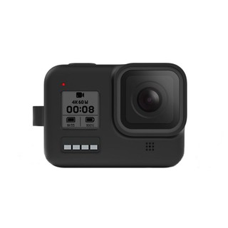 fengci เคสกล้องซิลิโคนสีดําสําหรับ gopro hero 8