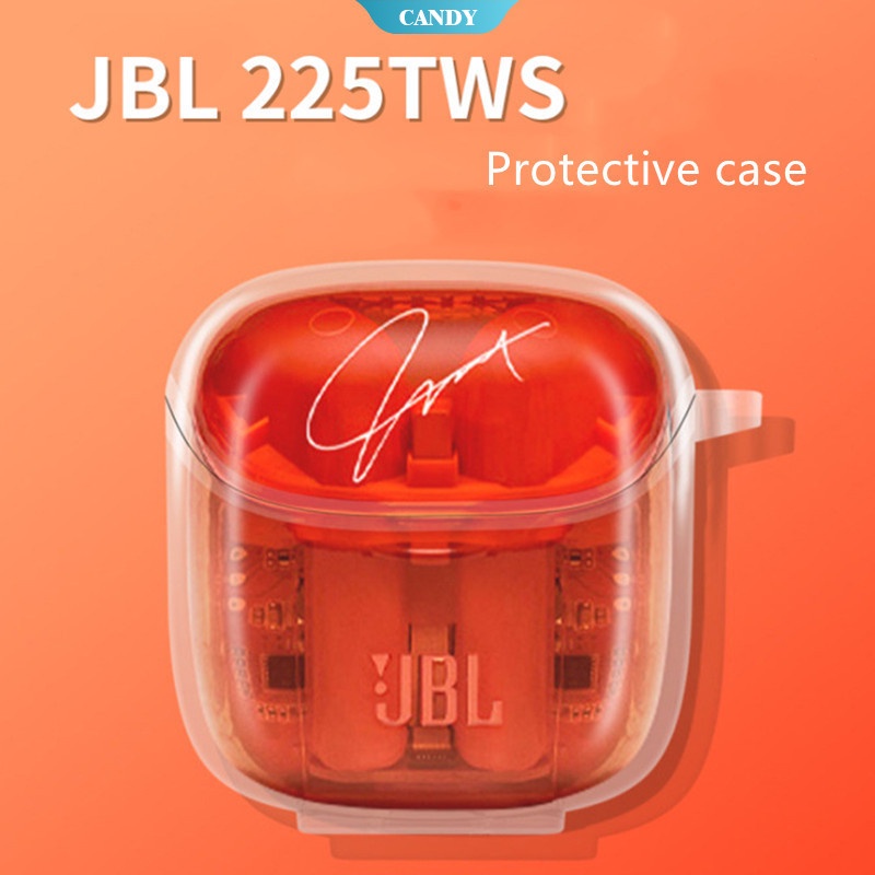 สำหรับ-jbl-tune-225-tws-เคสใสแบบรวมทุกอย่างฝาครอบป้องกันไร้สายบลูทูธ-jbl-220-tws-หูฟัง-อุปกรณ์เสริม-candy