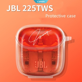 สำหรับ JBL Tune 225 TWS เคสใสแบบรวมทุกอย่างฝาครอบป้องกันไร้สายบลูทูธ JBL 220 tws หูฟัง อุปกรณ์เสริม | candy |