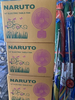 ภาพขนาดย่อของภาพหน้าปกสินค้าพัดลม12,14,16นิ้ว ตั้งโต๊ะ ยี่ห้อ Naruto สีสัน สดใส โรงงานส่งเอง ราคาส่ง จากร้าน chayutteng บน Shopee ภาพที่ 1