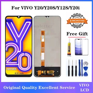 หน้าจอสัมผัส lcd สําหรับ vivo Y12S Y20 Y20S Y20i V2043 Y20