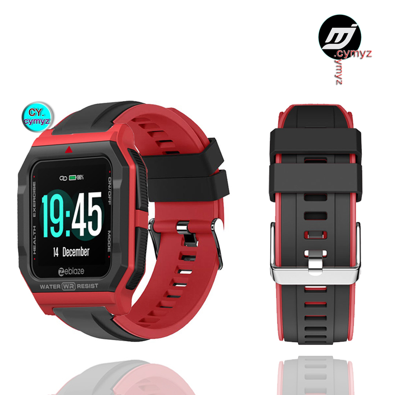 ภาพหน้าปกสินค้าReplacement Silicone Strap For Zeblaze Ares/ Zeblaze GTS/ Zeblaze GTR/ Zeblaze NEO 3 Smart Watch Wristband For Zeblaze NEO/THOR 5 Pro/THOR 6 /Zeblaze HYBRID Band Bracelet Watchband smart watch