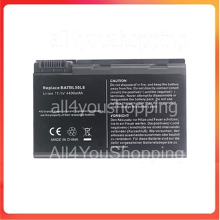 Battery สำหรับ ACER TravelMate 3900 4200 4230 4260 4280 5210 5510 BATBL50L4 BATBL50L6 BATBL50L8H BATCL50L BATCL50L6