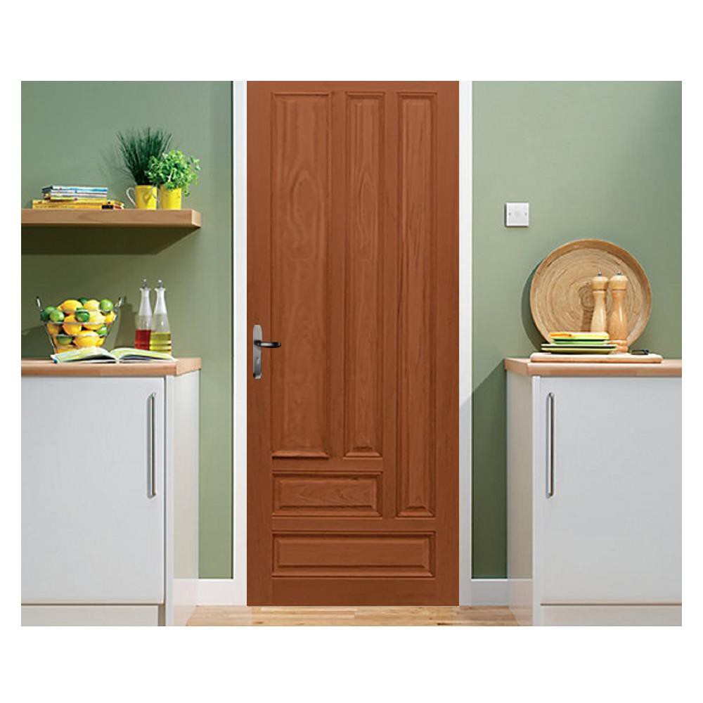 interior-door-iron-wood-door-n999-modern-life-80x200cm-natural-door-frame-door-window-ประตูภายใน-ประตูไม้แดง-n999-modern