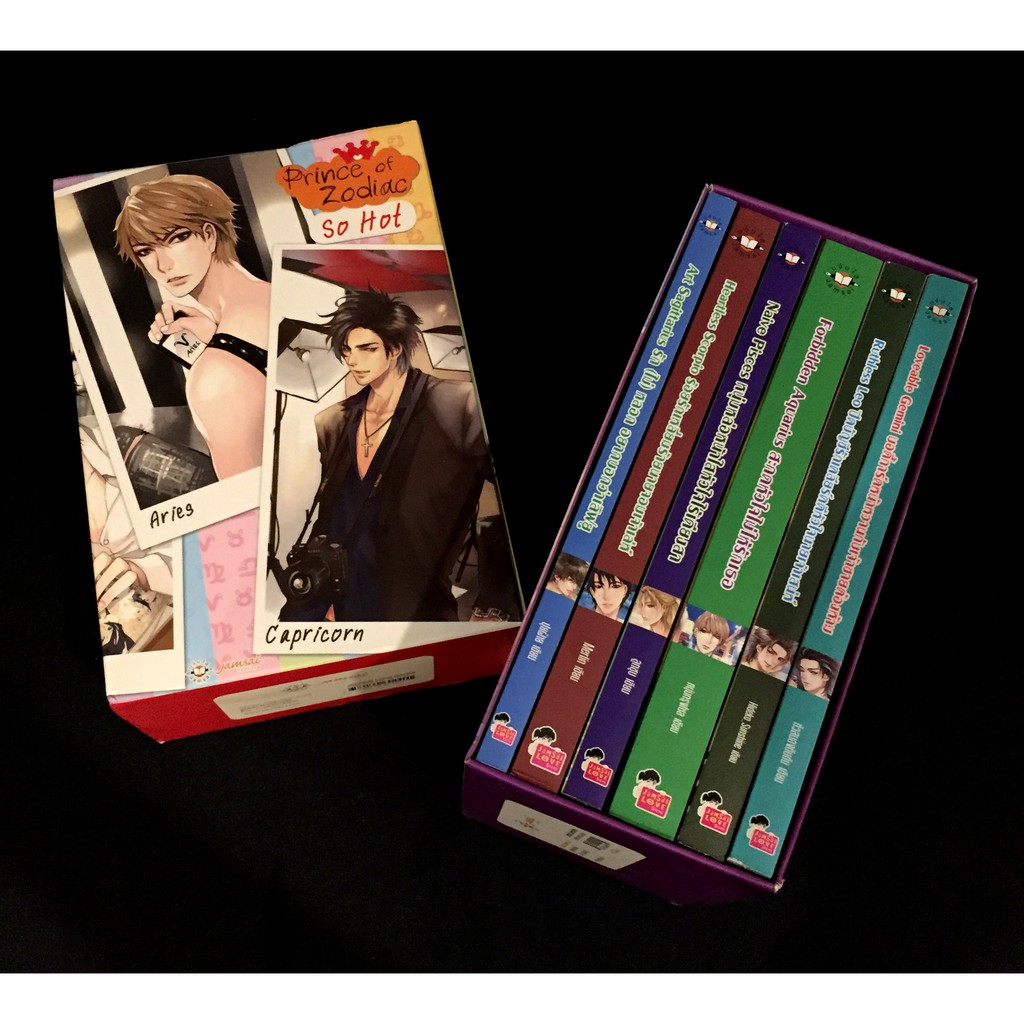 box-set-หนังสือนิยายแจ่มใส-เซต-prince-of-zodiac-so-hot-so-sexy-หลากหลายนักเขียน-12เล่ม-มือสอง-สภาพดีมาก-ราคาถูก