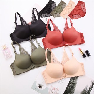 พร้อมส่ง‼️ชุดชั้นใน Soft Bra เซ็กซี่ขชุดชั้นในดันทรง ไร้รอยต่อ รุ่น NY37