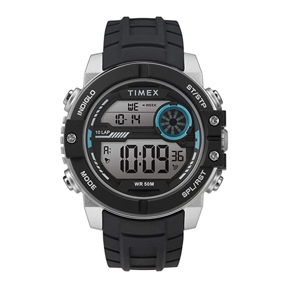 Timex TW5M34600 Men's DGTL Sphere นาฬิกาข้อมือผู้ชาย หน้าปัด 45 มม. ...