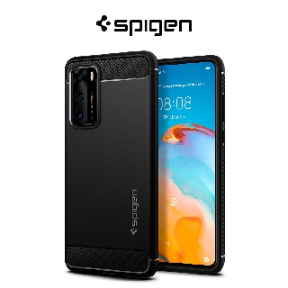 Spigen Huawei P40 เคสเกราะที่ทนทาน พร้อมการป้องกันระดับมิลลิกรัม การออกแบบที่ได้รับแรงบันดาลใจจากรถยนต์ เคสป้องกัน แบบบาง