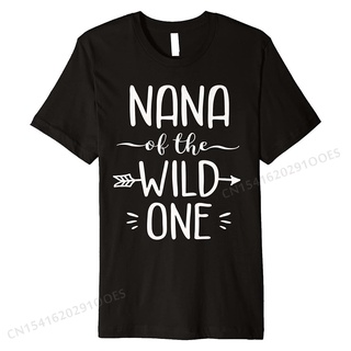 เสื้อผ้าผชเสื้อยืด ผ้าฝ้าย พิมพ์ลาย Nana Of One 1st Birthday Safari เรียบง่าย พรีเมี่ยม แฟชั่นสําหรับผู้ชายS-5XL