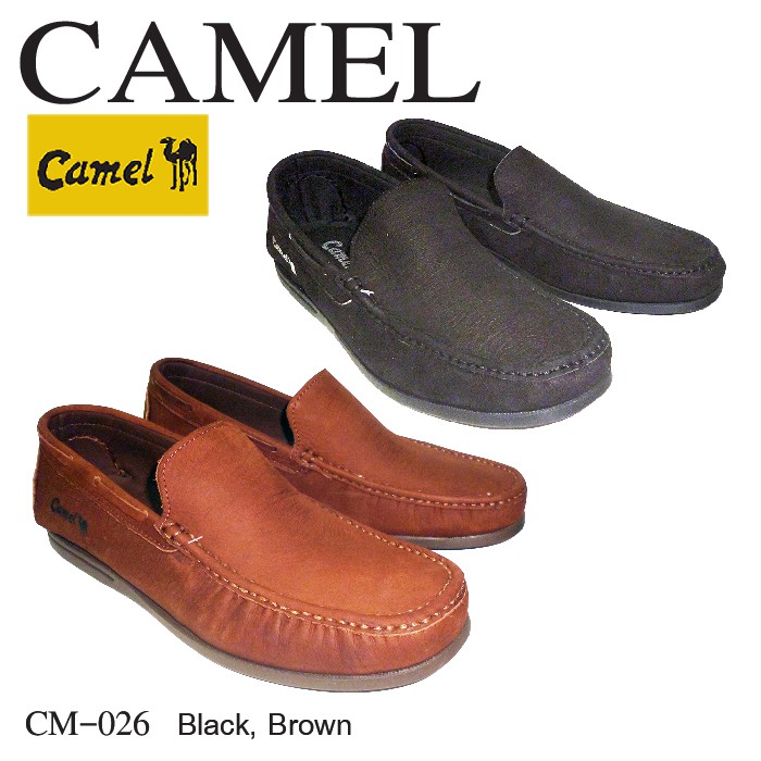 ภาพหน้าปกสินค้าCamel CM-026 รองเท้าหนังลำลองสำหรับสุภาพบุรุษ
