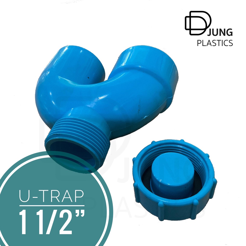 ยูแทรป พีวีซี ( U-Trap PVC ) ขนาด 1 1/2 นิ้ว อุปกรณ์ประปา | Shopee Thailand