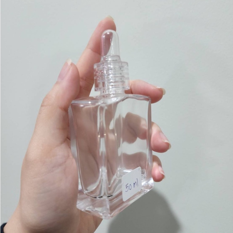 ขวดดรอปเปอร์ใส่เซรั่ม-30ml-50ml-ทรงเหลี่ยม-ดรอปเปอร์-พรีเมี่ยม-ขวดแบ่ง-ขวดทดลอง-หัวบีบหยด-ขวดน้ำมัน-ขวดน้ำหอม-ขวดใส่น้ำมัน