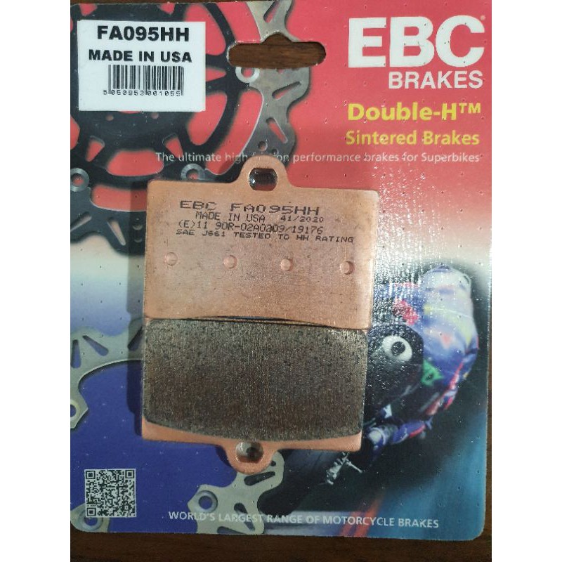 ผ้าเบรค EBC Brakes รุ่นผ้า Big Bike / คาลิปเปอร์ เบรมโบ้ Brembo 4 pot