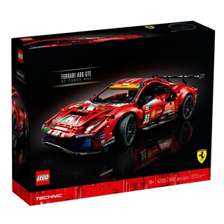 Lego 42125 : Technic Ferrari 488 GTE *กล่องมีตำหนิ* ของใหม่ ของแท้ พร้อมส่ง